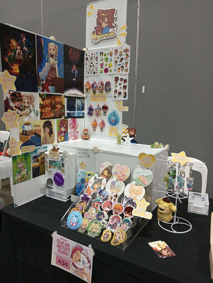 Table Setup at Kaiga Convention Melbourne